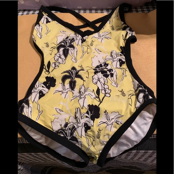 Calvin Klein Adorable 1Pc. Open Back Swimsuit - Picture 6 of 9